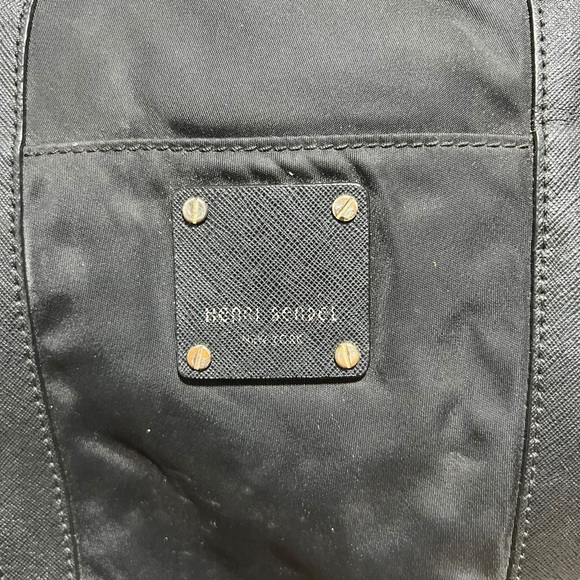 Henri Bendel Black Nylon Jetsetter Backpack - Picture 3 of 12